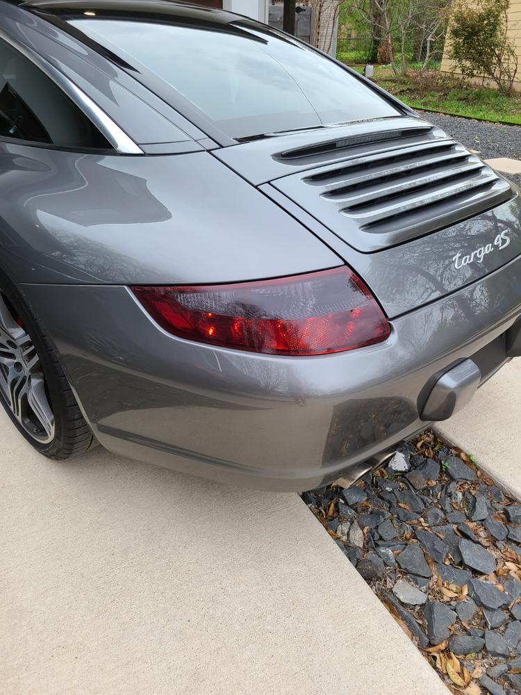 Porsche 911 Carrera (05-08) Tail Light Covers - Customer Photo From 