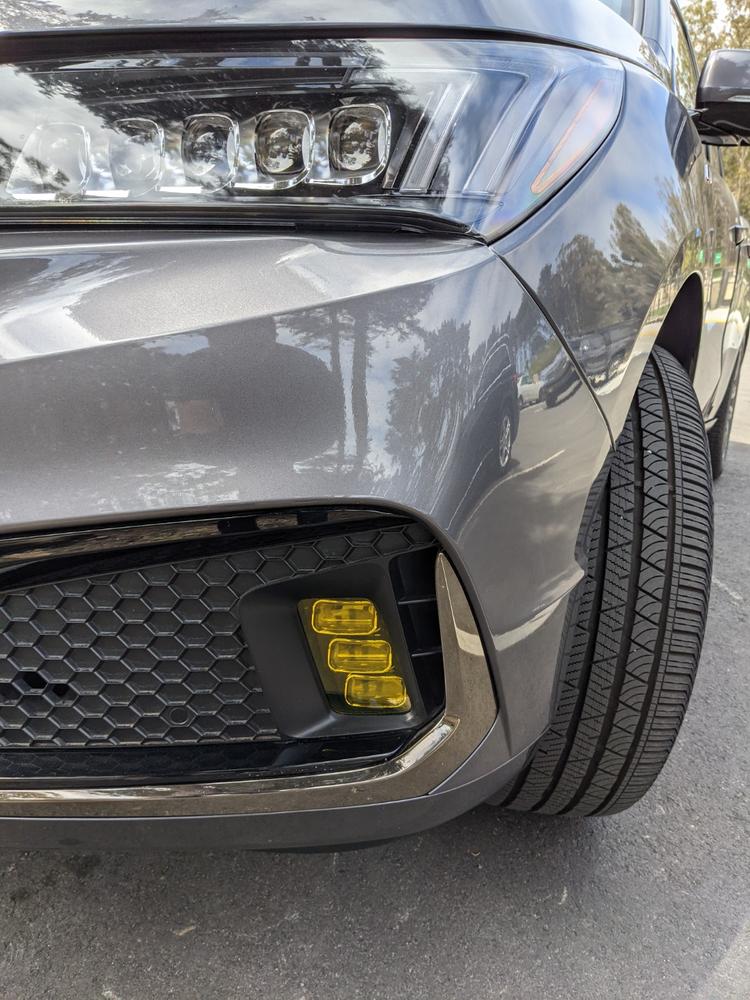 Acura MDX (17-21) Fog Light Covers - Customer Photo From Morgan Lee