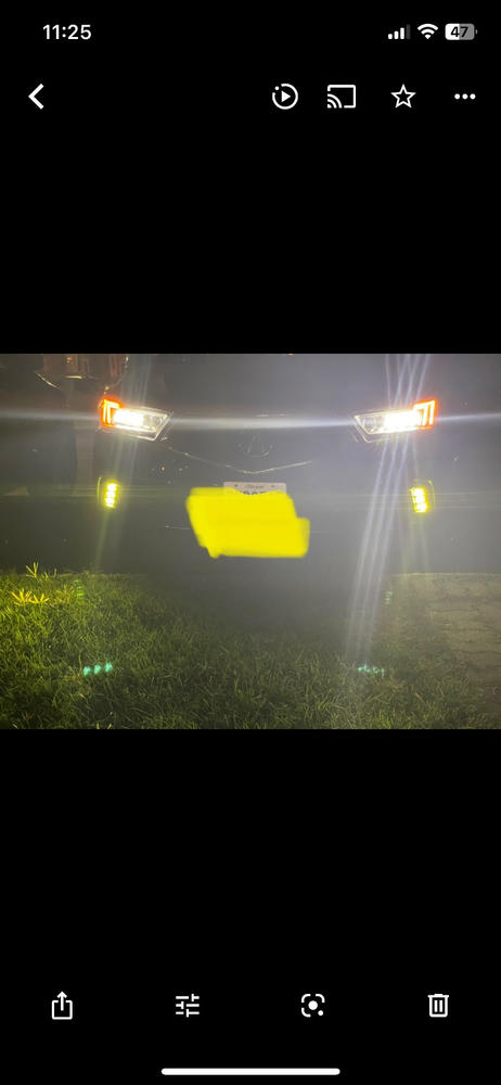 Acura MDX (17-21) Fog Light Covers - Customer Photo From Terry Boyd