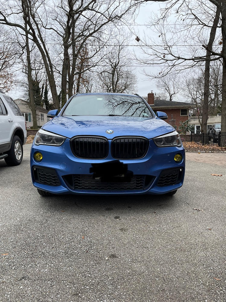 BMW X1 (16-19) Fog Light Covers - Customer Photo From William Zupko
