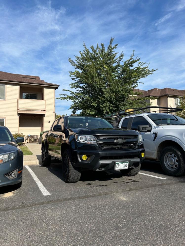 Chevy Colorado (15-22) Fog Light Covers - Customer Photo From Austin Laurel