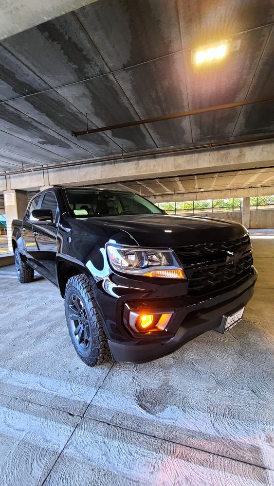 Chevy Colorado (15-20) Fog Light Covers - Customer Photo From Jesse Mezger