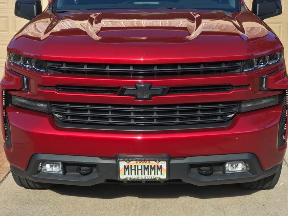 Chevy Silverado 1500 (19-  ) Fog Light Covers - Customer Photo From Edward 