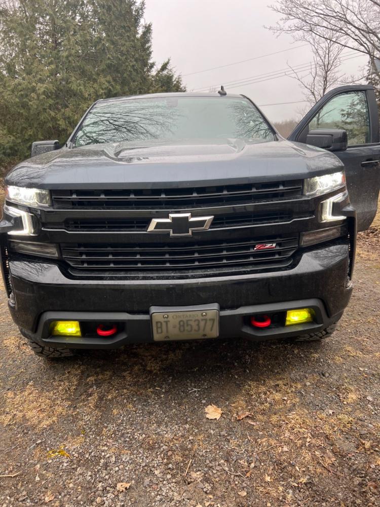 Chevy Silverado 1500 (2019-2021) Fog Light Covers - Customer Photo From MIchael ALARIE