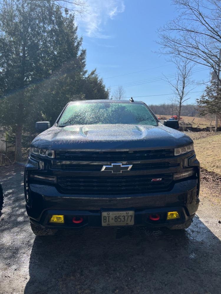 Chevy Silverado 1500 (2019-2021) Fog Light Covers - Customer Photo From MIchael ALARIE