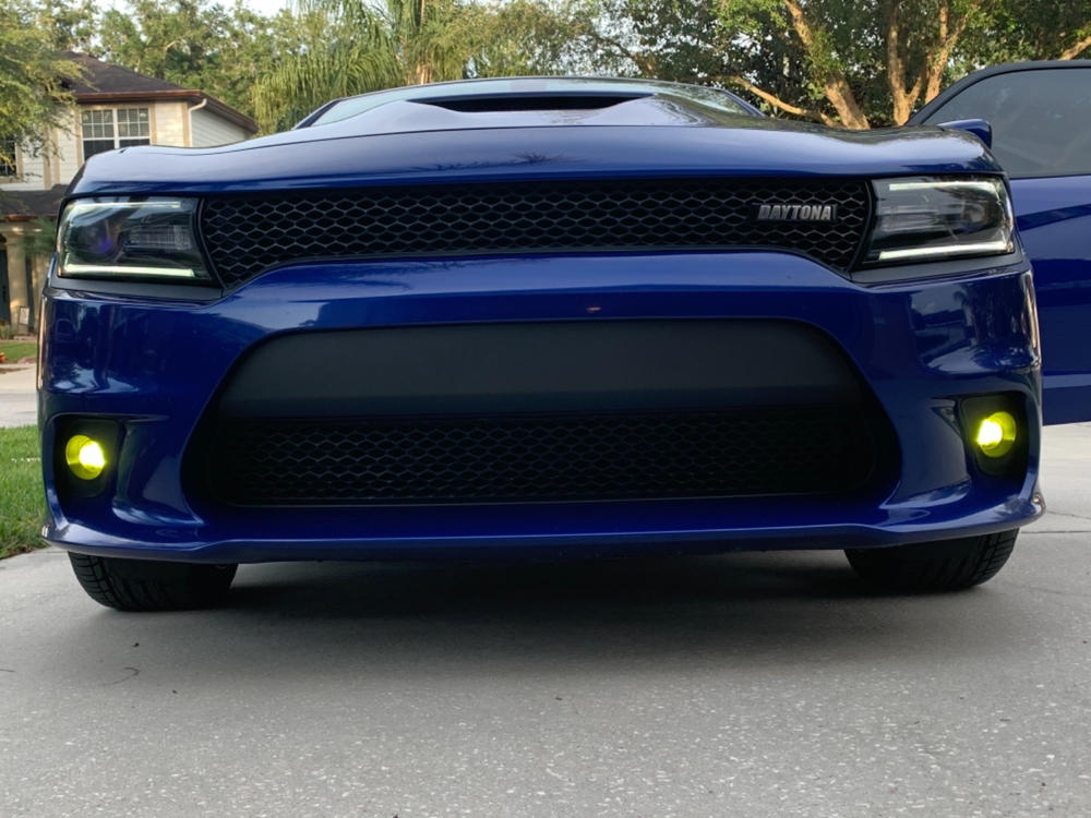 how much is elf bar vape Custom LED Fog lights, with LED Snorkel Grill. : r/Charger main image 1