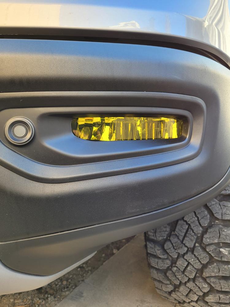 Dodge RAM 1500 Rebel (19-  ) Fog Light Covers - Customer Photo From andy espinosa