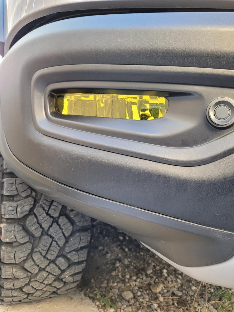 Dodge RAM 1500 Rebel (19-  ) Fog Light Covers - Customer Photo From andy espinosa