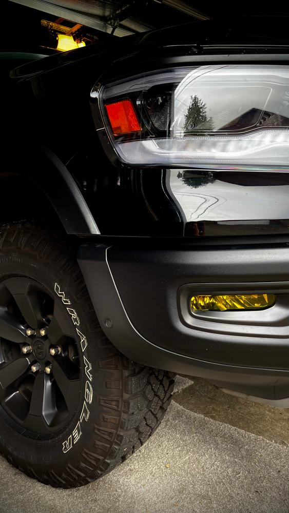 Dodge RAM 1500 Rebel (19-  ) Fog Light Covers - Customer Photo From Matt