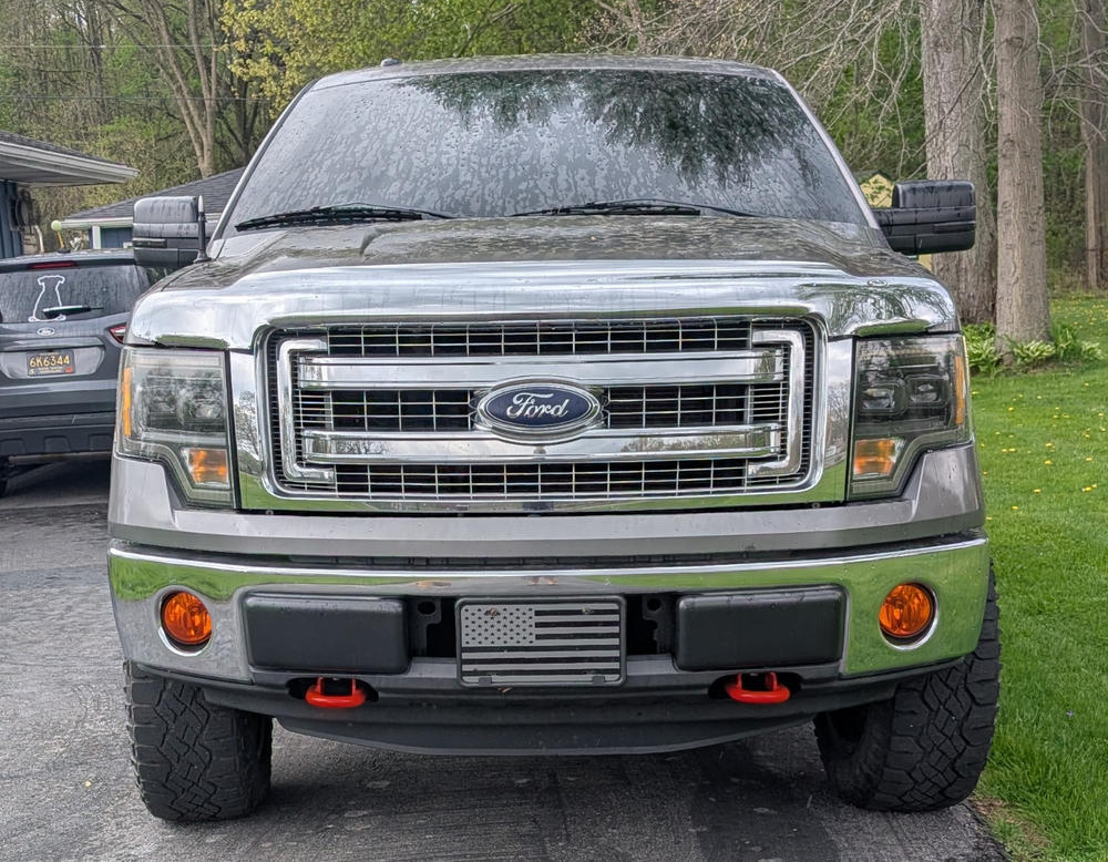 06-08 F150 Fog light Euro Yellow Overlays TINT Kit Film