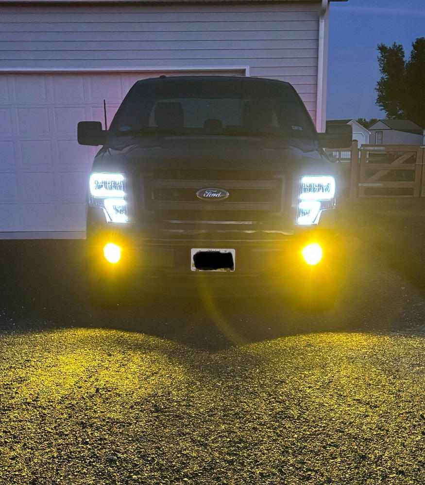 Ford F-150 (09-14) Fog Light Covers - Customer Photo From Joshua Blankenship
