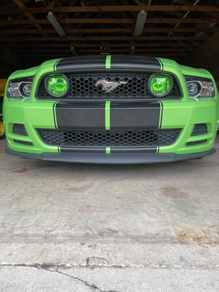 Ford Mustang GT (13-14) Fog Light Covers - Customer Photo From Jon Ordos