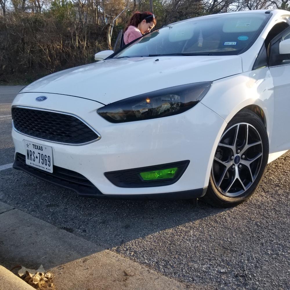 Ford Focus (15- ) Fog Light Covers - Customer Photo From Lucas Cantrell