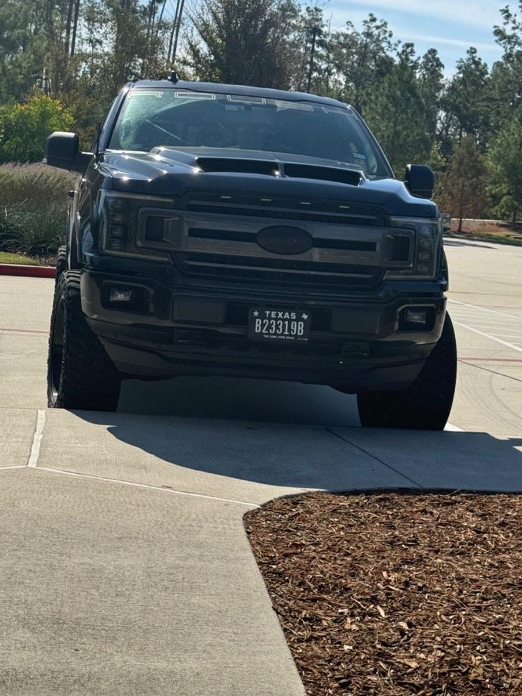 Ford F-150 (18-20) Fog Light Covers - Customer Photo From Abel Ramirez