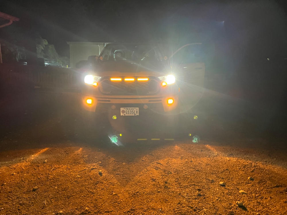 Ford Ranger (2019-2022) Fog Light Covers - Customer Photo From Anonymous
