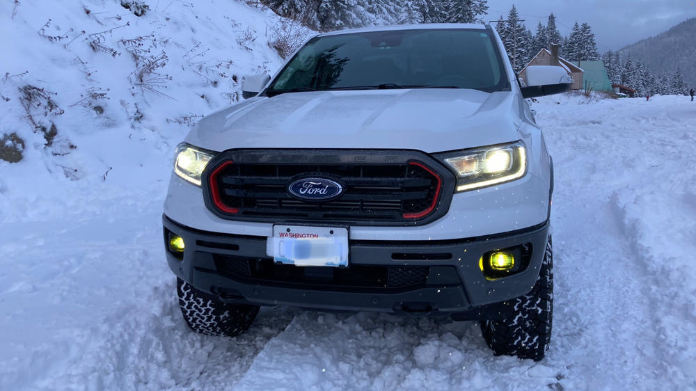 Ford Ranger (19-  ) Fog Light Covers - Customer Photo From Anonymous