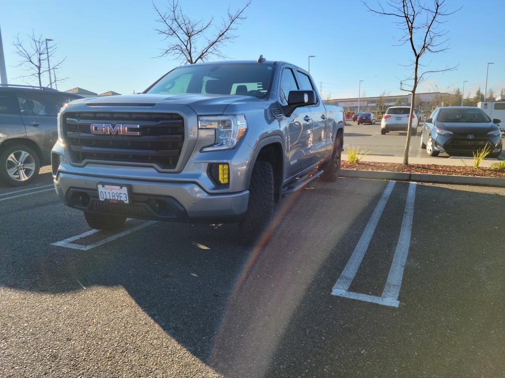 GMC Sierra 1500 (19-  ) Fog Light Covers - Customer Photo From Andrew Garcia