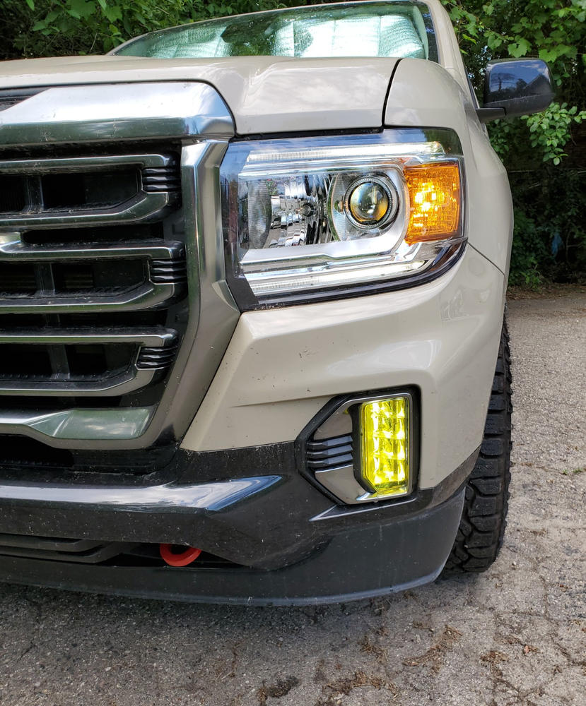 GMC Sierra 1500 (19-  ) Fog Light Covers - Customer Photo From Anonymous