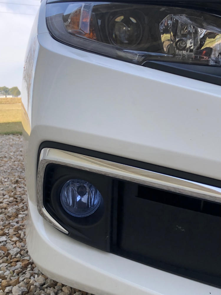 Honda Civic Sedan (16-21) Fog Light Covers - Customer Photo From Kris Gardner