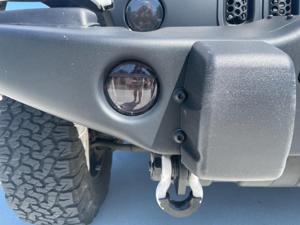 Jeep Wrangler JK (07-18) Fog Light Covers - Customer Photo From Gary R.
