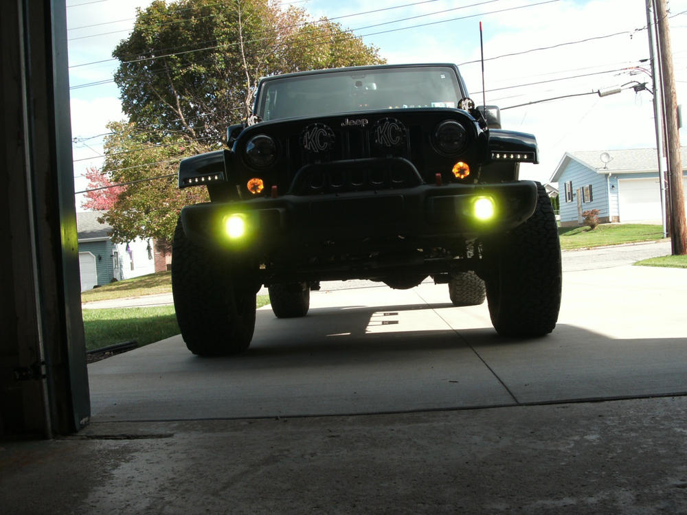 Jeep Wrangler JK (07-18) Fog Light Covers - Customer Photo From Craig C.