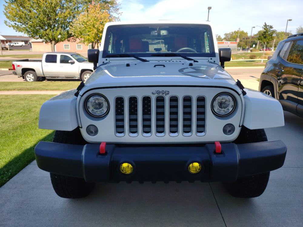 Jeep Wrangler JK (07-18) Fog Light Covers - Customer Photo From Jason Flory