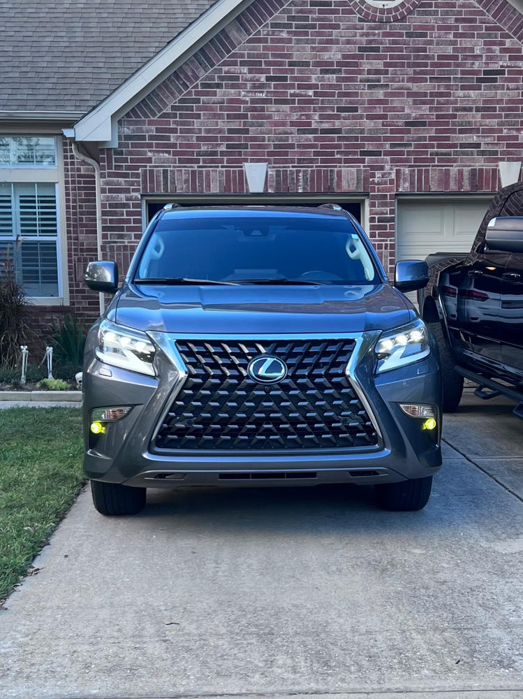 Lexus GX (2014+  ) Fog Light Covers - Customer Photo From James Wingfield