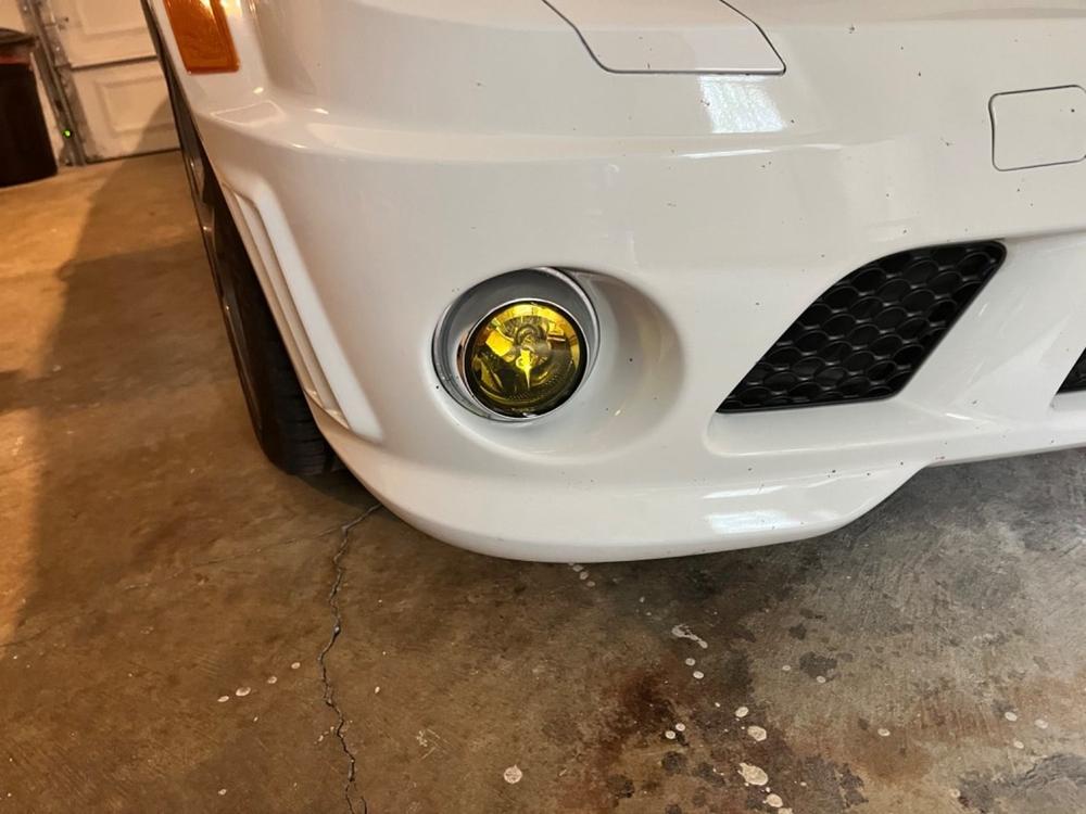 Mercedes C-Class Sport (08-11) Round Fog Light Covers - Customer Photo From Anonymous