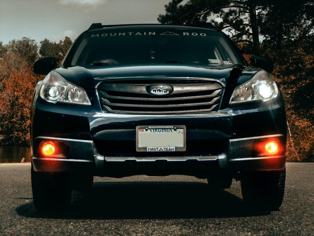 Subaru Outback (10-12) Fog Light Covers - Customer Photo From Madison J.