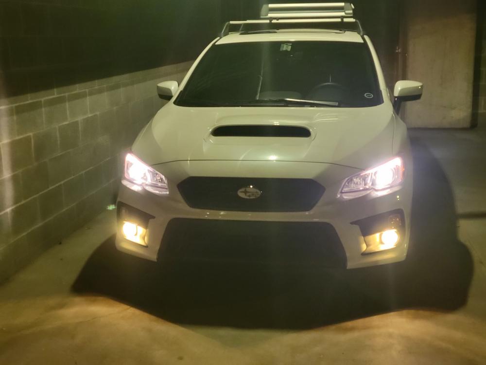 Subaru WRX, STI (2015-2021) Fog Light Covers - Customer Photo From Tyler Briggs
