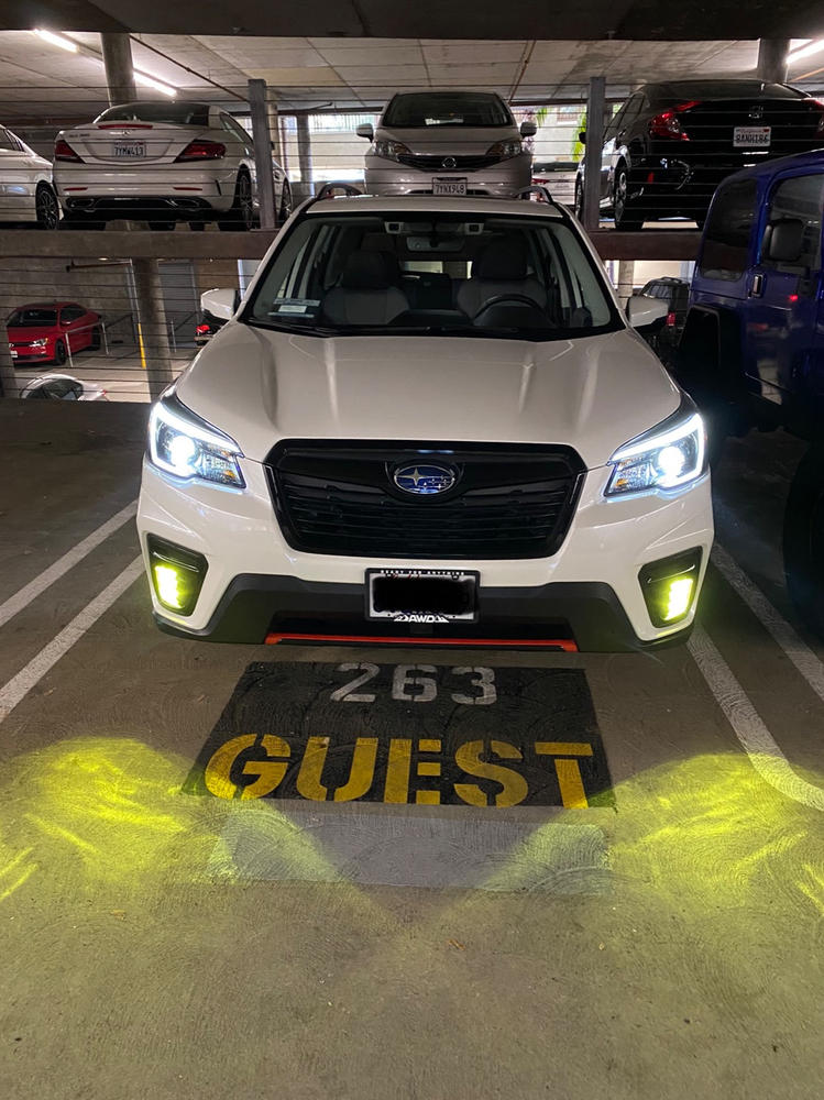 Subaru Forester (19-  ) Fog Light Covers - Customer Photo From Oscar A.