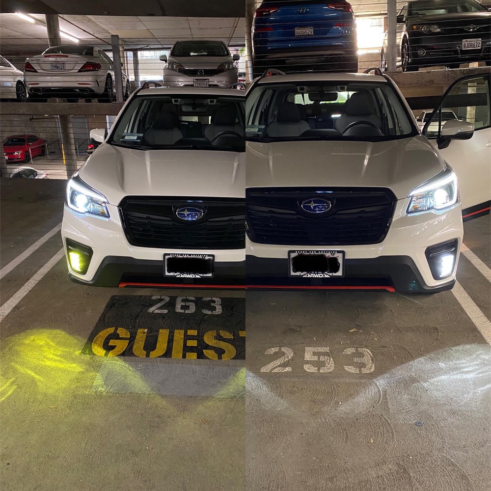 Subaru Forester (19-  ) Fog Light Covers - Customer Photo From Oscar A.