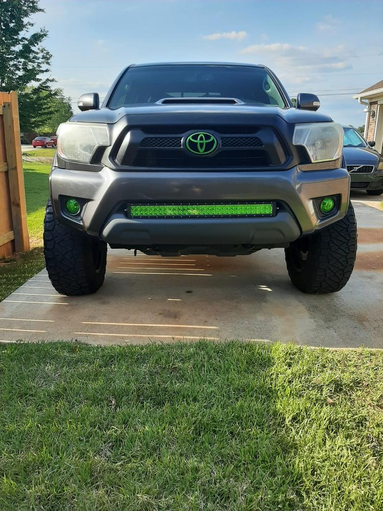 Toyota Tacoma (12-15) Fog Light Covers - Customer Photo From Anonymous