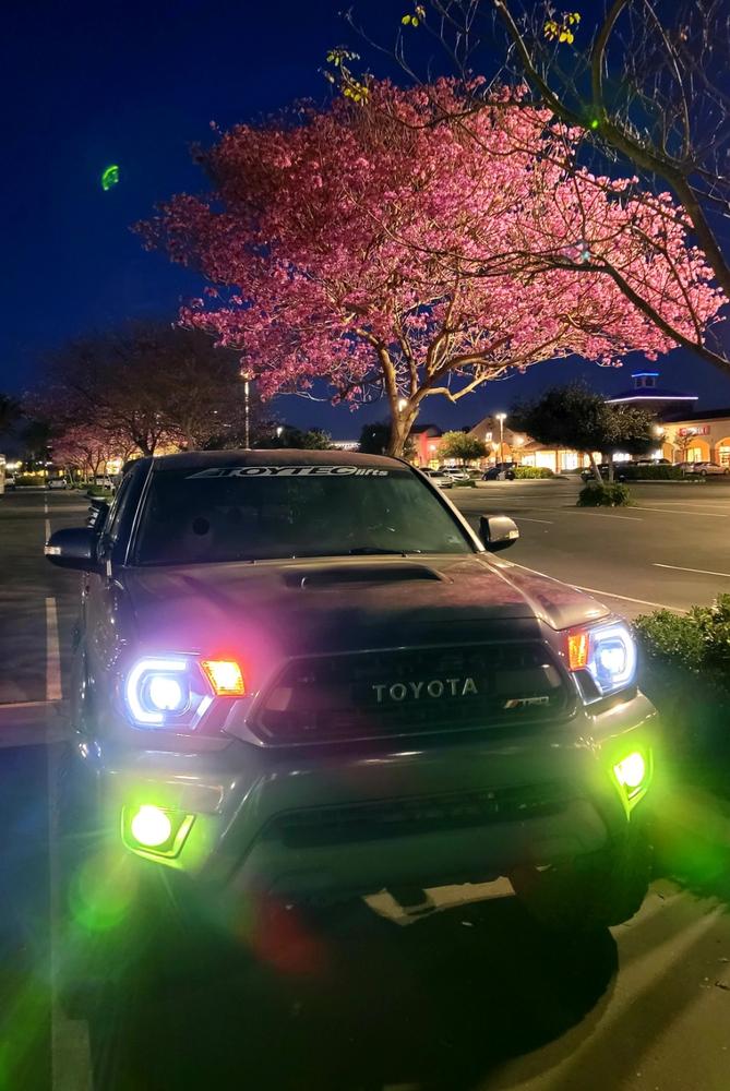 Toyota Tacoma (12-15) Fog Light Covers - Customer Photo From Carl Ongwico