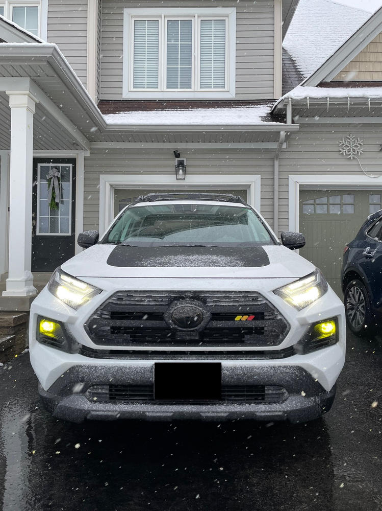 Toyota RAV4 (2019+  ) Fog Light Covers - Customer Photo From Rayann Lalata