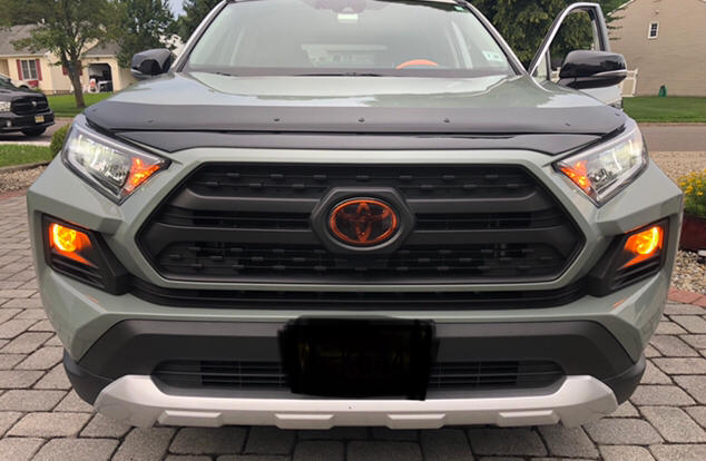 Toyota RAV4 (19-  ) Fog Light Covers - Customer Photo From Shirley Rambaldi