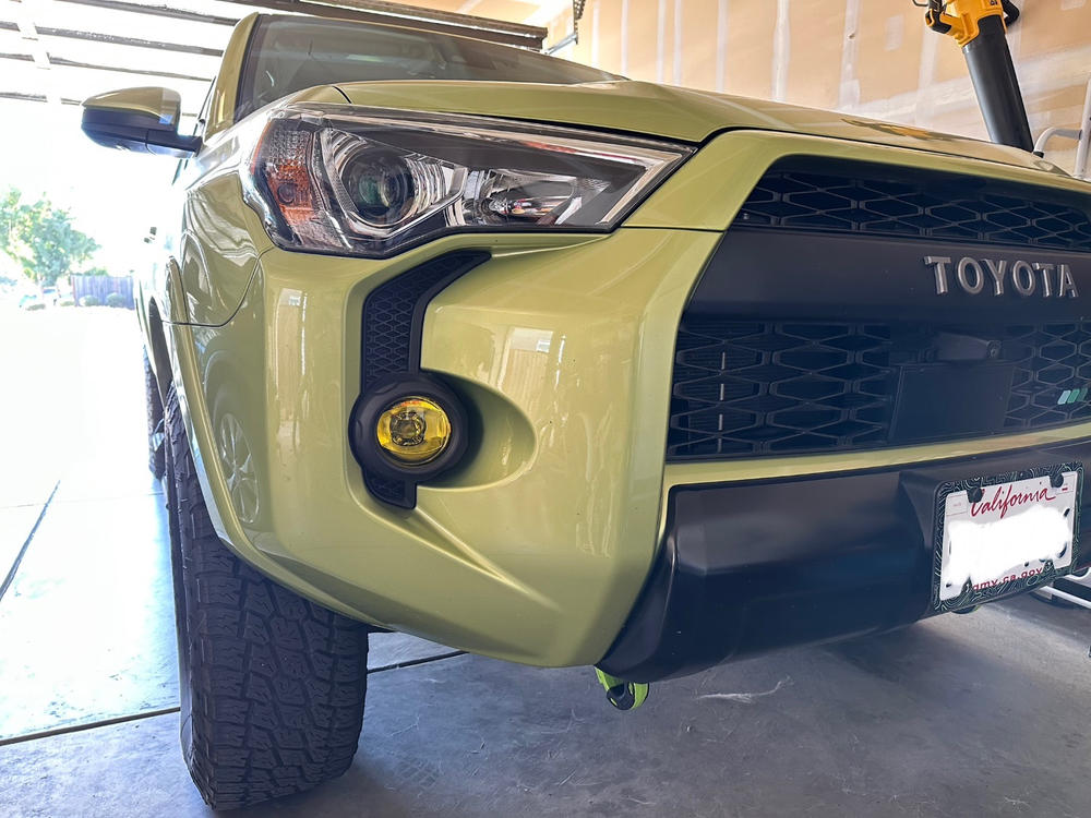 Toyota 4Runner Round (2014+  ) Fog Light Covers - Customer Photo From Anonymous