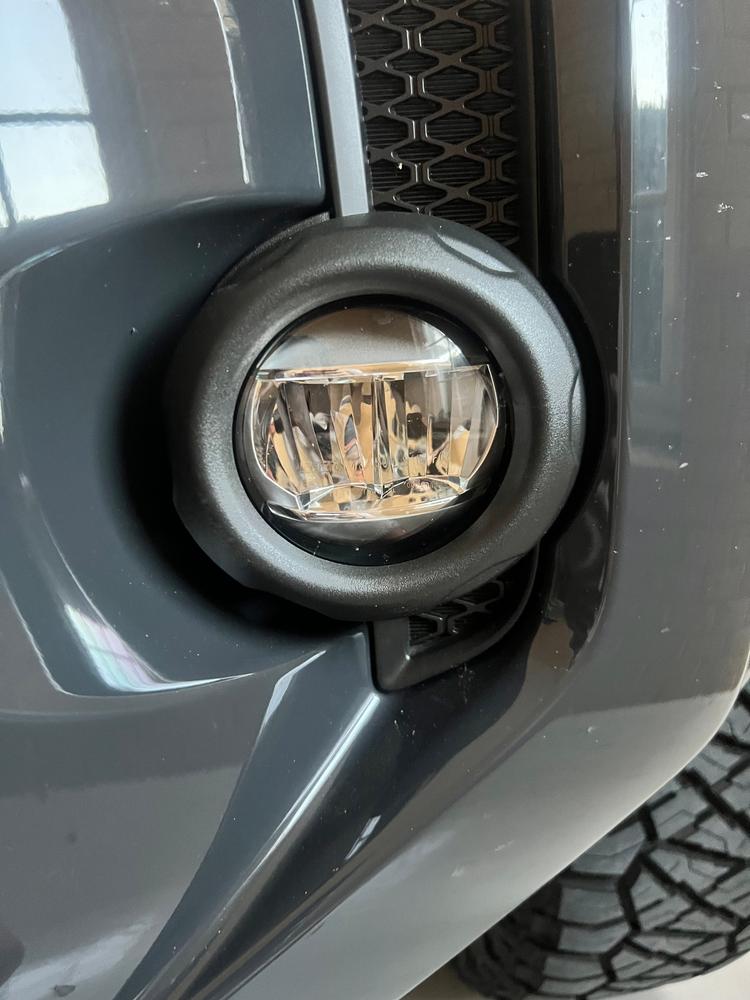 Toyota 4Runner Round (2014+  ) Fog Light Covers - Customer Photo From Carlos