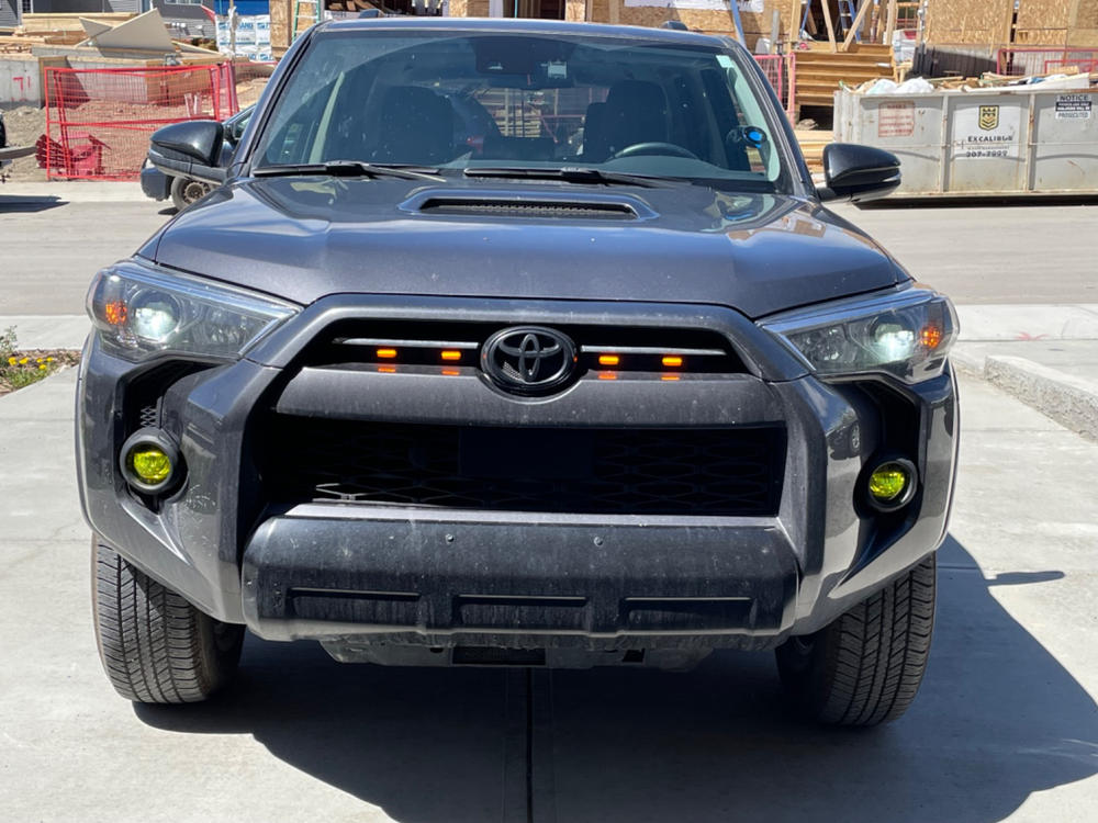 Toyota 4Runner Round (2014+  ) Fog Light Covers - Customer Photo From Anonymous