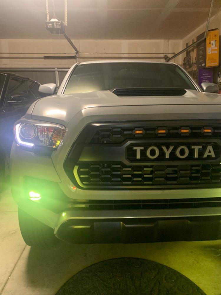 Toyota Tacoma TRD Pro (2016+  ) Rigid Industries Fog Light Covers - Customer Photo From Anonymous