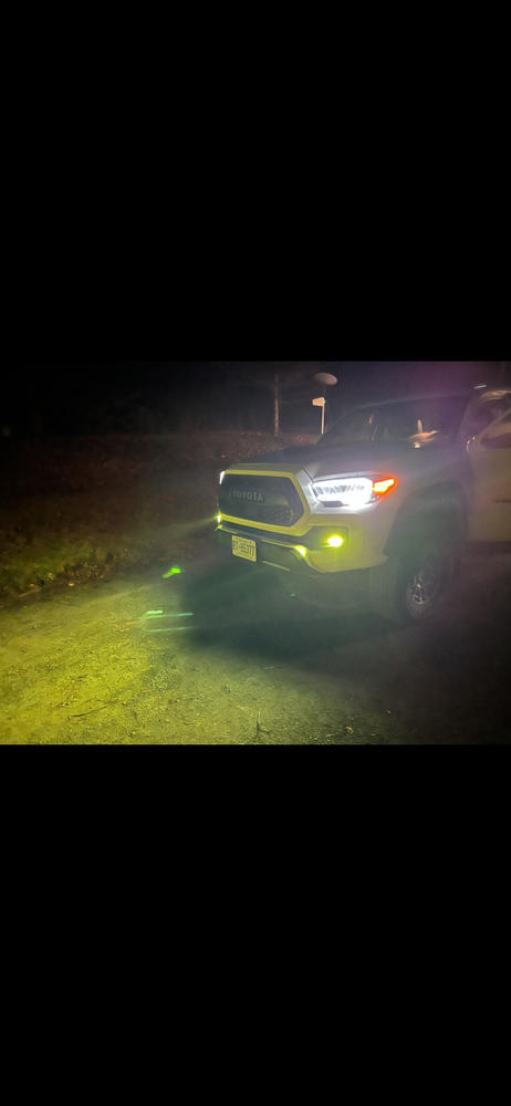 Toyota Tacoma TRD Pro (2016+  ) Rigid Industries Fog Light Covers - Customer Photo From Michael Alarie