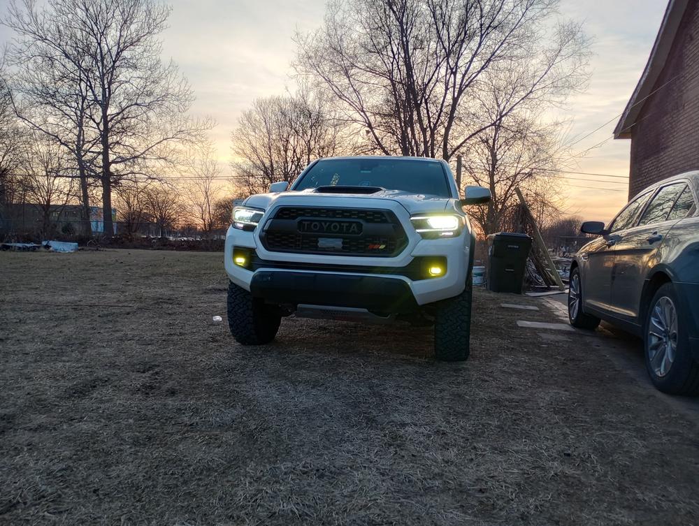 Toyota Tacoma TRD Pro (2016-2023) Rigid Industries Fog Light Covers - Customer Photo From Khalil Ali