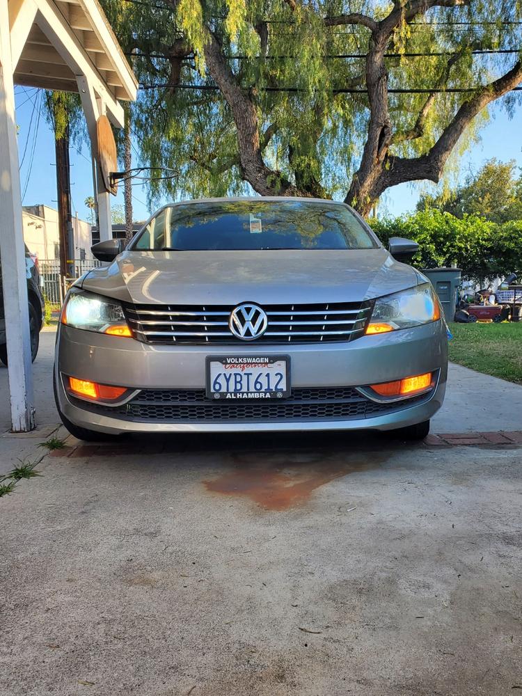 VW Passat (12-15) Fog Light Covers - Customer Photo From Isaac Cardenas