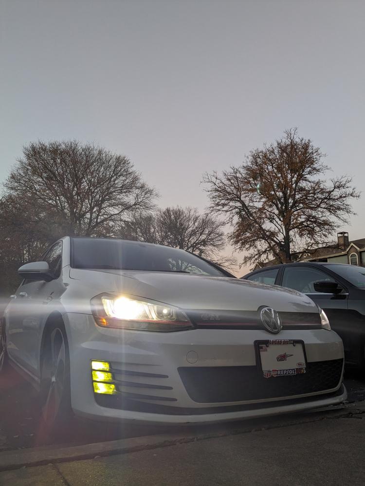 VW GTI (15-17) Fog Light Covers - Customer Photo From Isaac Gonzalez