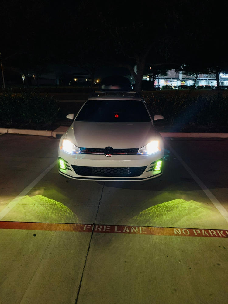 VW GTI (15-17) Fog Light Covers - Customer Photo From Jon Varga