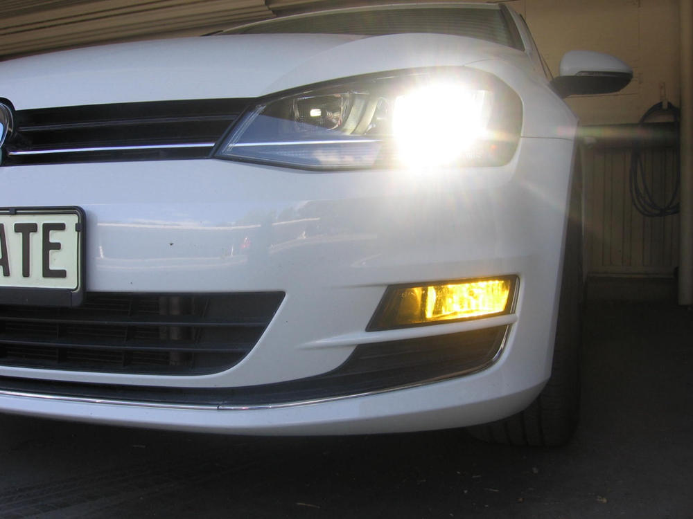 VW Golf (15-17) Fog Light Covers - Customer Photo From Michelle Nolan