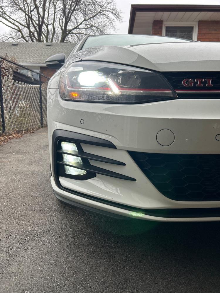 VW GTI (2018-2021) Fog Light Covers - Customer Photo From Anonymous