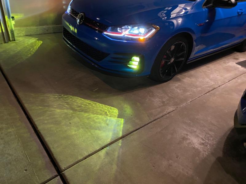 VW GTI (18- ) Fog Light Covers - Customer Photo From David Alfonso