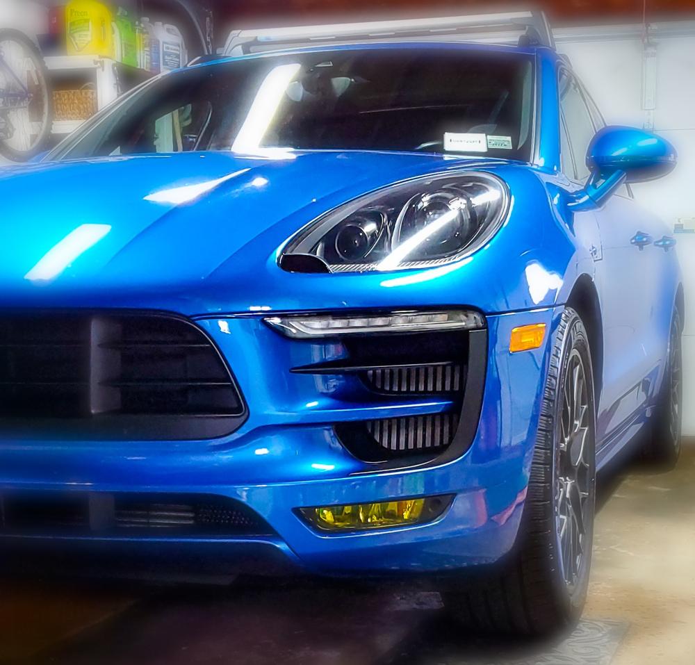 Porsche Macan GTS (16-18) DRL, Turn Signal Covers - Customer Photo From Peter Nice