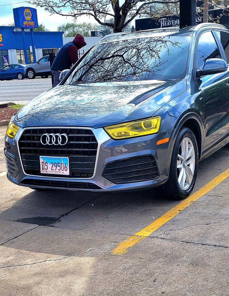 Audi Q3 (15-18) Headlight Covers - Customer Photo From Heelel Stovall